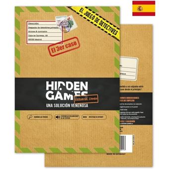 Hidden Games: El crimen de Quintana de la Matanza ~ Juego de mesa •