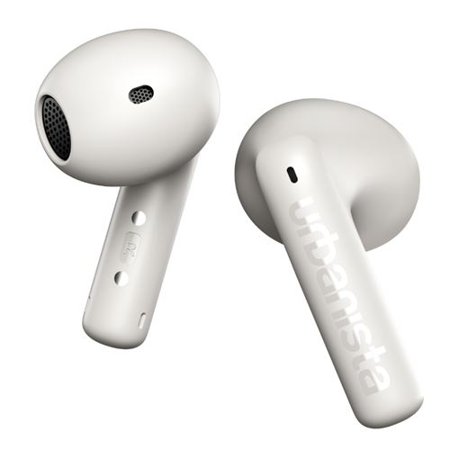 Auriculares Noise Canceling Urbanista Santa Mónica True Wireless Cloud White