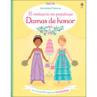Damas de honor-vestuario en pegatin