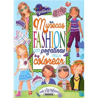 Muñecas fashion con pegatinas para