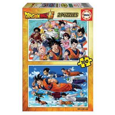 Puzzles Educa - Dragon Ball 2 x 100 piezas