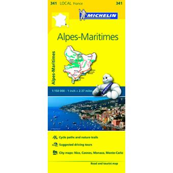 Mapa Local: Alpes-Maritimes - 1