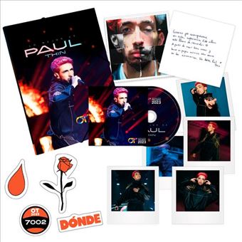 Operación Triunfo 2023. Lo Mejor de Paul Thin - CD + Colección Fotos inéditas + pegatinas + tarjeta dedicada