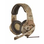 Auriculares Trust GXT 310D Radius Camuflaje Desierto PS4