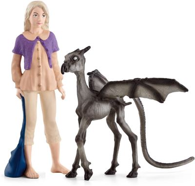 Schleich figura wizarding world harry potter luna y thestral