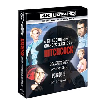 Pack Alfred Hitchcock Classic - UHD + Blu-ray