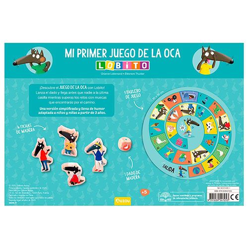 Juego De La Oca Clasico Juego De Mesa Ruibal 2055