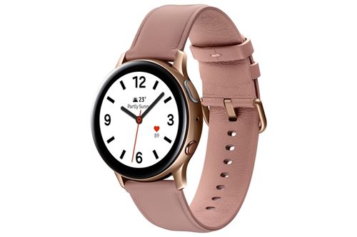 Smartwatch Samsung Galaxy Watch Active 2 40mm LTE Acero inoxidable Oro rosa  - Reloj conectado - Comprar al mejor precio | Fnac