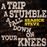 A Trip, A Stumble, A Fall Down On Your Knees - Vinilo
