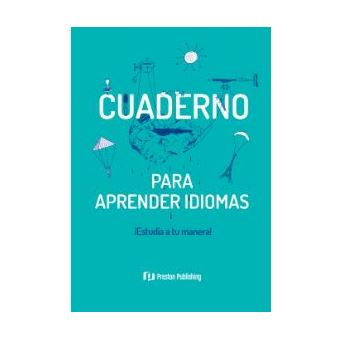 Cuaderno para aprender idiomas verde