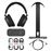 Auriculares Bluetooth Sennheiser RS275 para TV Negro
