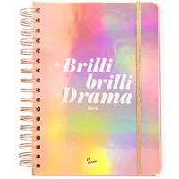 Agenda anual 2020 Día por página La Vecina Rubia - +Brillibrilli -Dramas