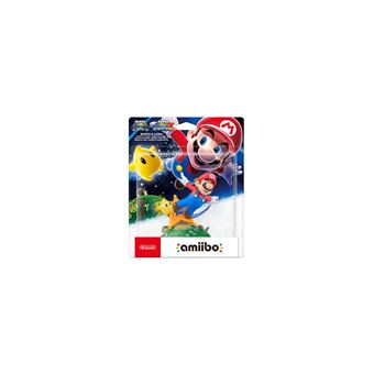Figura Amiibo Super Mario Galaxy - Mario y Luma