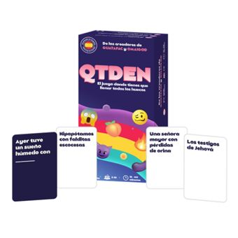 QTDEN - juego de mesa para adultos - Juego de cartas - Comprar en Fnac