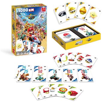 Juego De Mesa 1000km Mario Kart – Carreras Y Estrategia Para 2-6 Jugadores – Ideal Para Niños A Partir De 7 Años