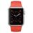 Apple Watch Sport caja de 38mm de aluminio en plata y correa naranja_0