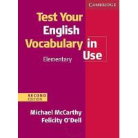 Test Your English Vocabulary in Use: Elementary Edition with Answers