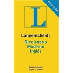 Langenscheidt Diccionario Moderno inglés/español 