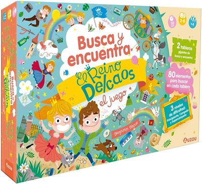 Juego de mesa busca y encuentra el reino delcaos