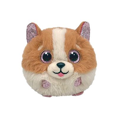 Peluche ty puffies tanner dog 10cm