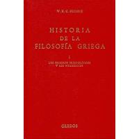Historia De La Filosofía Griega - Volumen 1