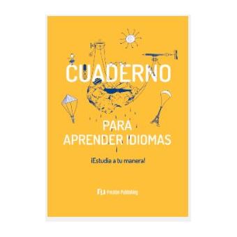 Cuaderno para aprender idiomas amarillo