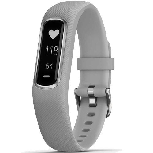 Smartband Garmin Vivosmart 4 Plata Talla S