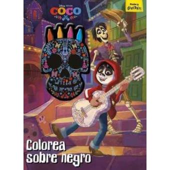 Coco - Colorea sobre negro