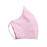 Mascarilla para adulto World Alive higiénica lavable eco Basics rosa_1