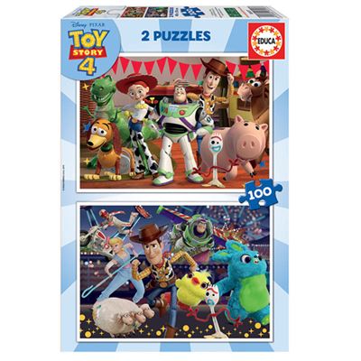 Puzzle Educa Toy Story 2 x 100 piezas