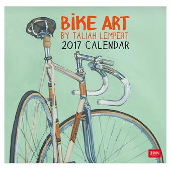 Calendario 2017 Legami Bike Art by Taliah Lempert blanco - 1