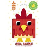 ¡Hola, gallina! Cuento de tela para bebés