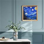 Set De Pintura 3d The Starry Night 34x34 Cm