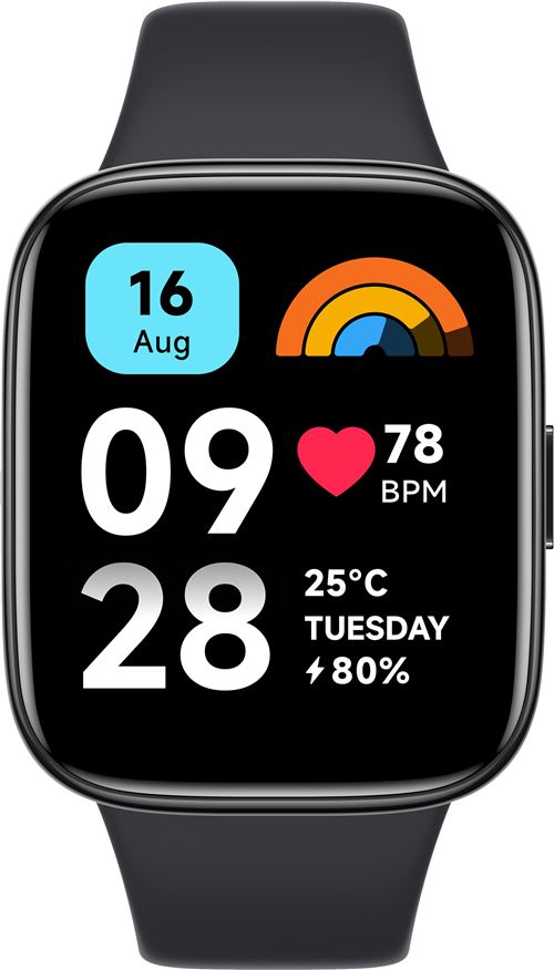 Xiaomi Redmi Watch 3 Active Gris + Protector Pantalla