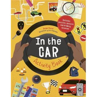 In the car activity book