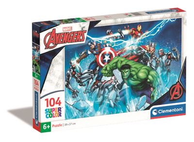 Clementoni puzzle 104 piezas marvel avengers