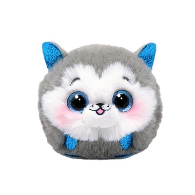 Peluche ty puffies slush husky 10cm