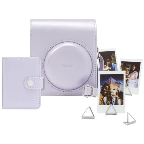 Kit Accesorios Fujifilm Para Instax Mini 13 Morado De Ensueño