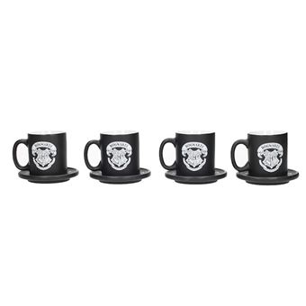 Set de tazas de café 4 casas de Hogwarts - Harry Potter, tazas harry potter