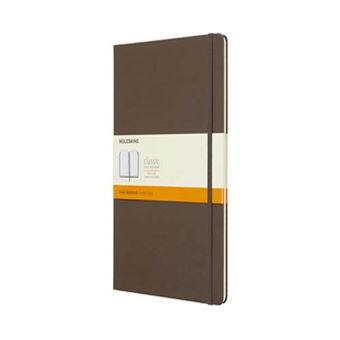 Libreta Moleskine Classic XL Pautado Marrón Tierra