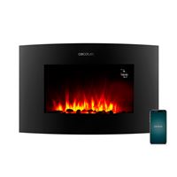 Chimenea eléctrica Cecotec ReadyWarm 3550 Curved Flames Connected