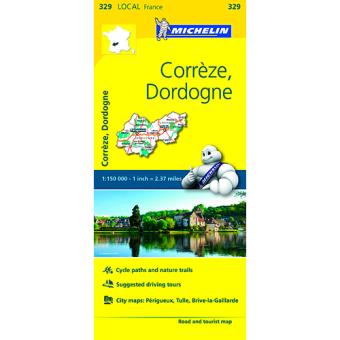 Mapa Local: Corrèze, Dordogne