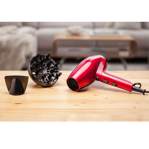 Secador de Pelo Solac Ionic Pro2300 Compact Rojo - Comprar en Fnac