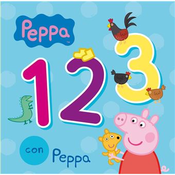 123 con Peppa (Peppa Pig. Todo cartón)