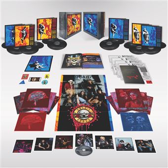 Box Set Use Your Illusion I & II Ed Deluxe - 12 Vinilos + Blu-ray