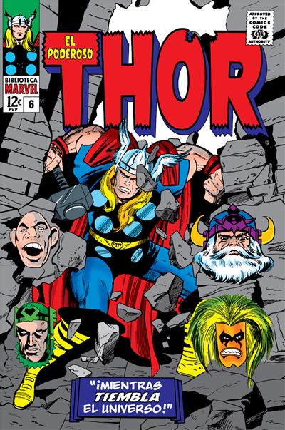 Panini Hombre Biblioteca Marvel El Poderoso Thor 5. 1965 - Jack Kirby (Autor)