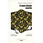 El papel pintado amarillo