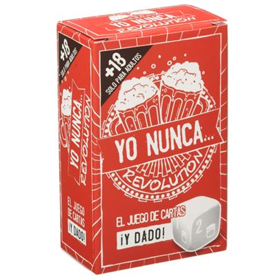 Juego de cartas yo nunca revolution