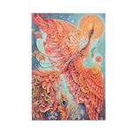 Paperblanks Libreta Pajaro Fuego Midi Liso