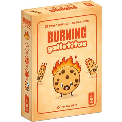 Juego de mesa burning galletitas